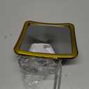 MIRRORVANA Fogless Shower Mirror for Shaving with Improved Suction and 360 Swivel - Unbreakable Fog Free Mirror for Men and Women - 6.3" x 6.3" (Gold)