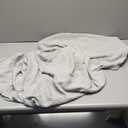 Yikko Soft Stretch Spandex Jacquard Slipcovers, Corn Grain Texture Chair Slipcovers fit for Office,Dining Room,Bar,Wedding Chair Seat Cushions, Washable Removable Home Decor (2, Silver)