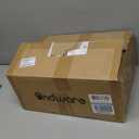 Foldable Human Dog Sofa Bed, 73x42x10 in Faux Fur Orthopedic Pet Bed with Egg Foam Mattress, Portable Dog Bed for Adults, Camping Indoor Use