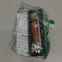 2 Pack Automatic Switch Folding Practice Combs, Stainless Steel Butterfly Comb for Hair Styling Tools (Wood+Black)