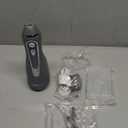 Waterpik Cordless Advanced 2.0 Water Flosser For Teeth, Gums, Braces, Dental Care With Travel Bag and 4 Tips, ADA Accepted, Rechargeable, Portable, and Waterproof, Gray WP-587