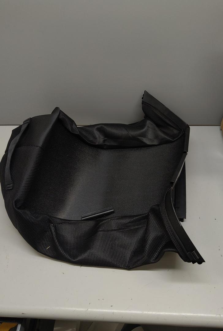 Grass clippings bag for lawn mower