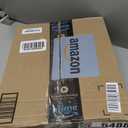 25Ft 12/3 Outdoor Extension Cord with 3-Outlets, Heavy Duty 12 Gauge 3 Prong Extension Cord Waterproof with Lighted end, 15A 12AWG 1875W SJTW, ETL Listed - Great for Garage, Garden and Home, Black