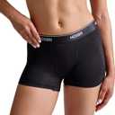 WOXER Boxer Briefs for Women Soft and Comfortable 3” inseam Micro Modal Boy Shorts Underwear (Black 2.0, XL)