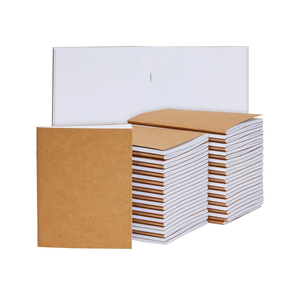 Paper Junkie 48 Pack Small Blank Notebooks for Kids Bulk - Kraft Paper Journals Bulk for Students, Sketching Drawing, Writing (4.3 x 5.6 In Journaling Notebooks)