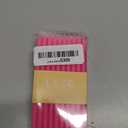 20 Count Tall Skinny Hot Pink Solid Birthday Cake Candles for Birthday Wedding Party Cakes Decorations