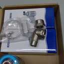 MorningRo 3 Pack Water Float Valve 1/2 to 3/4'' Auto Shut off Water Tank Float Valve 304 Stainless Steel Fully Automatic Level Control for Pool, Livestock Troughs (Classic Style)