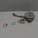 Gas Caddy Pump, Hand gas Diesel Transfer Pump for 30 Gallon 35 gallon 40 gallon Gas Fuel Diesel Caddy,inlet pipe 1-1/4", outlet pipe 1-1/4" (Hand Siphon Pump + 1-1/4" Adapter) - (1.25 inch)