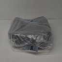 Small Dog Beds for Small Dogs - Washable Cat Beds for Indoor Cats, Rectangle Orthopedic Puppy Bed with Fluffy Removable Cover, 20x19x7inches, Grey