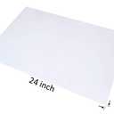 Wowfit 100 CT 18x24 Inch 1.1 Mil Clear Plastic Flat Open Poly Bags Great for Bread Proofing, Dough, Injera, Food Storage, Jackets, Pillows, Laundry, and More