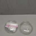 Mkono Wall Hanging Glass Terrariums Planter Oblate Flower Vase for Hydroponics Plants, Bathroom, Home Office Living Room Decor, Set of 2