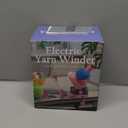 Yarn Winder, Electric Yarn Ball Winder for Crocheting, Efficiently Cake with Strong Tension Adjustable Speed Up to 13 oz, Automatic Spinner Wool for Knitting Enthusiast (Pink)