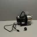 LANCHEZ 1.2 HP Portable Shallow Well Garden Pump, 1828 GPH Stainless Steel Sprinkler Pump, 115V Water Transfer Draining Irrigation for Lawn