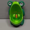 Potty Training Urinal for Boys Cute Whale with Funny Aiming Target - Green (Hand Frog)