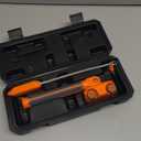 Magnetic Wire Puller for Electrical Wiring  Rare-Earth Magnets, Stainless-Steel Leader for Easy Cable Pulling in Walls & Tight Spaces, Doubles as Stud Finder, Includes High-Quality Hard Plastic Case