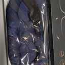 MZOO Luxury Sleep Eye Mask for Side Sleeper Men Women, Zero Eye Pressure 3D Sleeping Mask, Light Blocking Patented Design Night Blindfold, Soft Eye Shade Cover for Travel, Blue