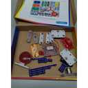 Snap Circuits Jr. SC-100 Electronics Exploration Kit, Over 100 Projects, Full Color Project Manual, 28 Parts, STEM Educational Toy for Kids 8 +