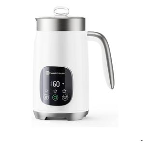 Maestri House Milk Frother, Variable Temp and Froth Thickness DualFro 400 Milk Frother and Steamer, 14.1OZ/400ML Smart Touch Control Foam Maker, Memory Function for Latte, Warm Milk, Hot Chocolate