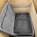 SwissGear Sion 3-Piece Set, Softside Expandable Luggage  21 Inch Carry-On & 25 & 29 Inch Checked Suitcases with 360 Degree Wheels & Retractable Handles  Black