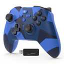 BETMI for Wireless Xbox Controller with Macro Programmable/Turbo/Remappable/Dual Vibration/with Adapter, 2.4GHz Gamepad Compatible with Xbox One, Xbox Series X/S, PC (Blue)