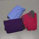 Doctor's Select 3 Pairs Plus Size Compression Socks Wide Calf - Up to 6XL | 20-30 mmHg Compression Socks for Women Wide Calf | Pink, Purple, Blue