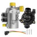 Electric Engine Water Pump W/Thermostat 11517521584 Compatible with BMW X3 Z4 X5 328i 323i 128i 528i Replaces OE# 11517546994 11517563183 11517586924