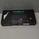 LEMOKEY X4 QMK Wired Mechanical Keyboard, 75% Layout South-Facing Red Backlit, Side-Printed Double-Shot PBT Keycaps with Tactile Brown Mechanical Switch for Windows