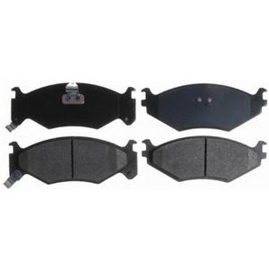 Raybestos SGD522M Service Grade Semi-Metallic Disc Brake Pad Set