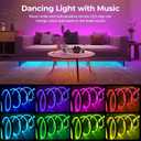 Neon Led Strip Light,32.8Ft Waterproof RGB Light Strip Control with Remote APP,24V Flexible DIY Silicone Lights,Multiple Mode Music Sync Gaming Led Neon Rope Lights for Party Home Indoor Outdoor Decor