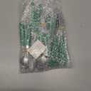 ANNOVA Silverware Set, Retro/Rivet Colorful Stainless Steel Tableware Kitchen Flatware Set Utensils, Includes Dinner Knives, Forks, Spoons, Salad Forks & Dessert Spoons (Green, 20 Pieces)