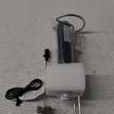 MF02 Rechargeable Milk Frother Handheld Foam Maker with Stainless Whisk for Cappuccino, Latte, Bulletproof Coffee, Keto Diet, Protein Powder, Matcha (Black)