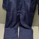 Adult Halloween Killer Costume-Dark Navy Coverall with Toy Knife, Halloween Ends Cosplay, Michael Killers Costume Set (Small)