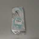 2 x Whaline 7Pcs Blue Baby Closet Size Dividers Clear Acrylic Hanger Clothes Organizers Newborn to 24 Month Infant Wardrobe Separators for Home Nursery Baby Clothes, 3.5 x 7 Inch