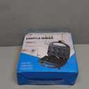 OSTBA Mini Waffle Maker, 8 * 2 inch Belgian Waffle Iron, 750W Non-Stick Electric Waffle Machine for Breakfast, Easy to Clean, Compact for Kids & Family Use