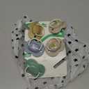 Tommee Tippee Anytime Matte Pacifiers, 18-36 Months, Symmetrical Baglet, BPA-Free Binkies, Blue/Green/Grey, Pack of 6