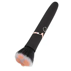 ZJchao Electric Makeup Brush, 10 Gears Vibration Electric Blush Loose Powder Brushes Kabuki Brush Makeup Brush Vibrating Makeup Brush Makeup Brushes with Waterproof for Home Travel
