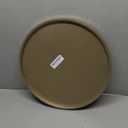 DN DECONATION Gold Tray, 14.76“ Decorative Trays for Coffee Table, Farmhouse Tray, Round Wooden Trays for Living Room Decor