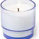 Paddywax Candles Al Fresco Collection, Naturally Scented Candle, 7 Ounces, Blue, Rosemary + Sea Salt