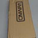 OMAIRA Shower Caddy Hanging with Soap Scrub Holder, Stainless Steel Adjustable No Drilling Non-Slip Large Capacity Sturdy Over Shower Head Shower Organizer Inside Shelves Bathroom Storage Rack, Black