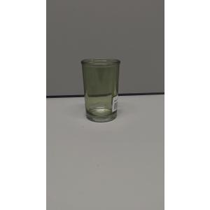 Green Glass Tumbler