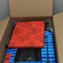 FHTONGE Heated Cat House for Outdoor Cats in Winter, Weatherproof Heated Feral Cat Shelter Insulated Cat Hut, Collaspable Strays Bed House with Self Heating Pad for Outside Wild Small Animal Rabbit (Medium(16.9" x 13.4" x 16"))