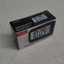 Timex Alarm Clock with Temperature Sensor and Large Display, Battery Operated for Bedroom Runs on 3 AAA Batteries (T108BC) (T108)