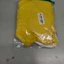 Lukovee Dog Raincoat, Adjustable Dog Rain Jacket with Clear Hooded Double Layer for Large Medium Small Dogs Puppies, Waterproof Rain Coat Poncho with Reflective Storage Pocket & Rim (Yellow,M)