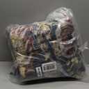 RUGSURE Washable Area Rugs - Perfect for Living Room, Bedroom, Kids Room, Nursery - Stain & Water Resistant Non-Slip, Pet & Child Friendly, Vintage Tribal Area Rugs (Rust, 5' x 7')