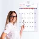 2026 Wall Calendar - Large Print Calendar 2026, 12 Monthly Calendar, Jan. 2026 - Dec. 2026, 14.6 x 22.8 In (Open), 2026 Calendar with Big Numbers, Large Grid, Notes, Moon Phases, Great for Planning