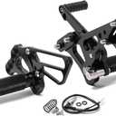 Motorcycle Adjustable Rear Sets Rearsets Foot Pegs for Suzuki GSXR 600 GSXR 750 2011-2024