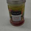 Tuscany Candle Citrus Splash Long-Lasting Scented Jar Candle, 18 oz