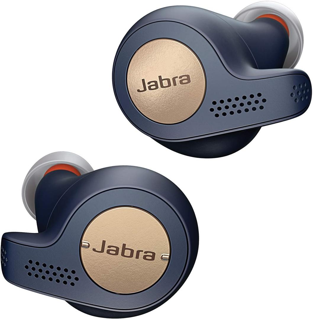 Jabra Elite Active 65T True Wireless Earbuds & Charging Case - Copper Blue (100-99010000-02)