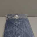 Estelar Textiler Teal and Navy Blue Blackout Curtains for Boys Bedroom, Full Room Darkening Grommet Ombre Curtains for Living Room, Thermal Insulated Light Blocking Gradient Drapes, 42Wx63L, 2 Panels