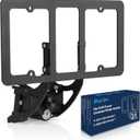 The Original No Drill Front License Plate Holder Fit for 2017-2023 Tesla Model 3& 2020-2024 Tesla Model Y with Safety Design, No Adhesives License Frame